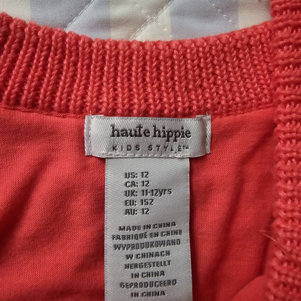 Haute Hippie Kids Vibrant Red Set